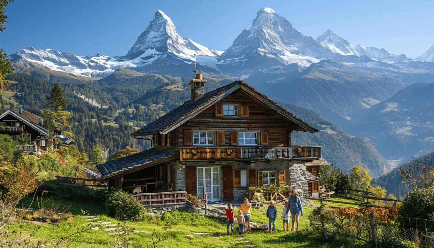 Société - Les familles suisses souhaitent de plus en plus devenir propriétaire