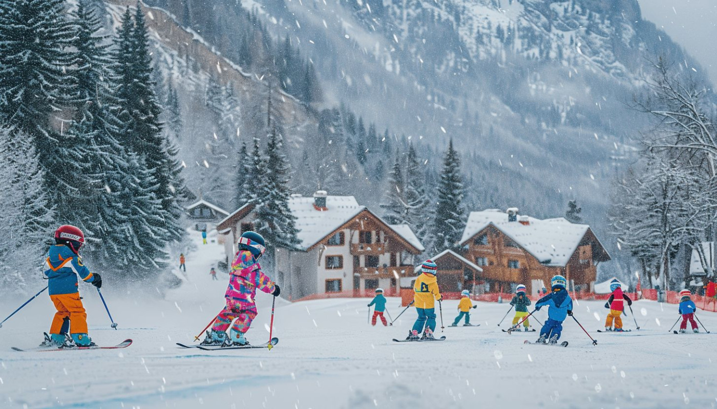 Tourisme - Vacances scolaires : où prendre des cours de ski pour enfants ?